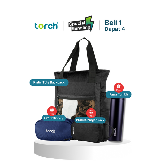 Paket Office - Rintis Tote Backpack
