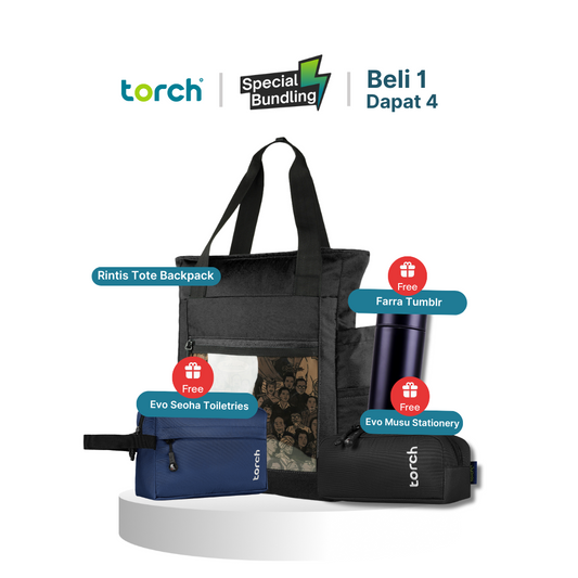 Paket Office - Rintis Tote Backpack