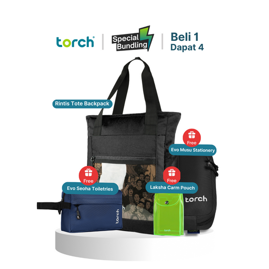 Paket Office - Rintis Tote Backpack