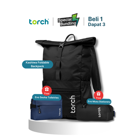 Paket School - Kashiwa Foldable Backpack