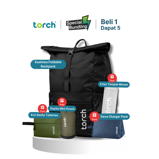 Paket School - Kashiwa Foldable Backpack