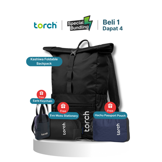 Paket School - Kashiwa Foldable Backpack