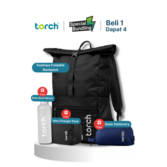 Paket School - Kashiwa Foldable Backpack
