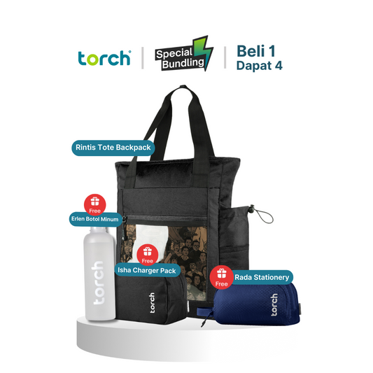 Paket School - Rintis Tote Backpack