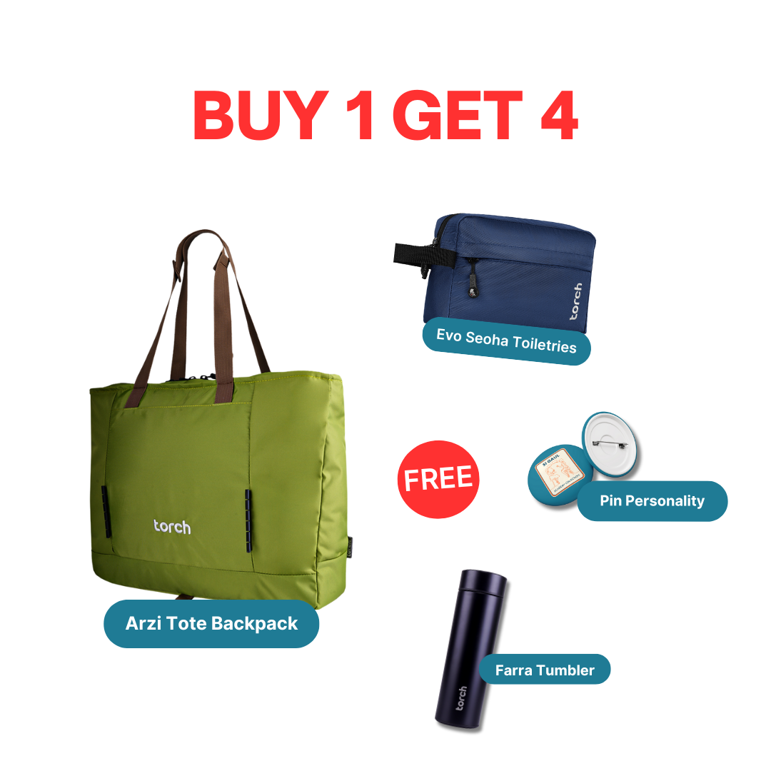 Paket School - Arzi Tote Backpack