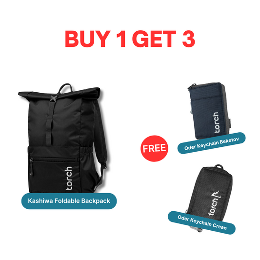 Paket Office - Kashiwa Foldable Backpack