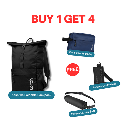 Paket Office - Kashiwa Foldable Backpack