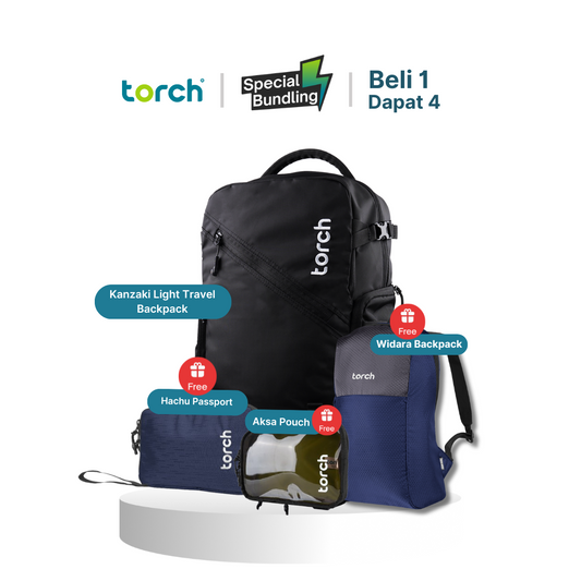 Paket Traveling - Kanzaki Light Travel Backpack