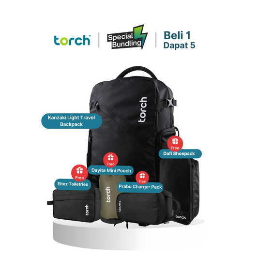 Paket Traveling - Kanzaki Light Travel Backpack