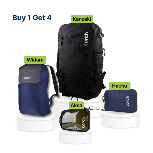 Paket Office - Kanzaki Light Travel Backpack