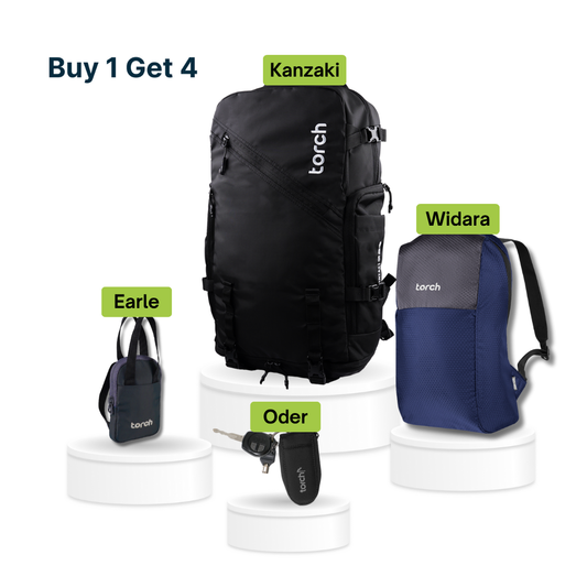 Paket Traveling - Kanzaki Light Travel Backpack