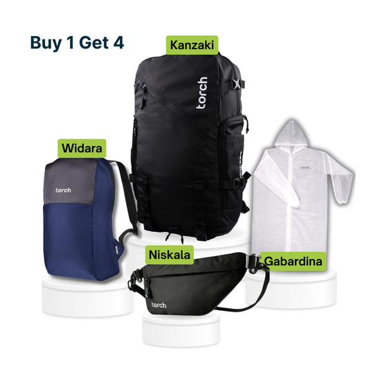 Paket Traveling - Kanzaki Light Travel Backpack