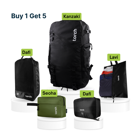 Paket Traveling - Kanzaki Light Travel Backpack