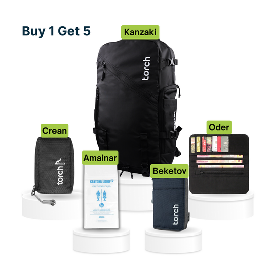 Paket Traveling - Kanzaki Light Travel Backpack