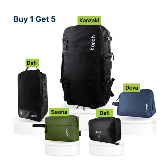 Paket Traveling - Kanzaki Light Travel Backpack