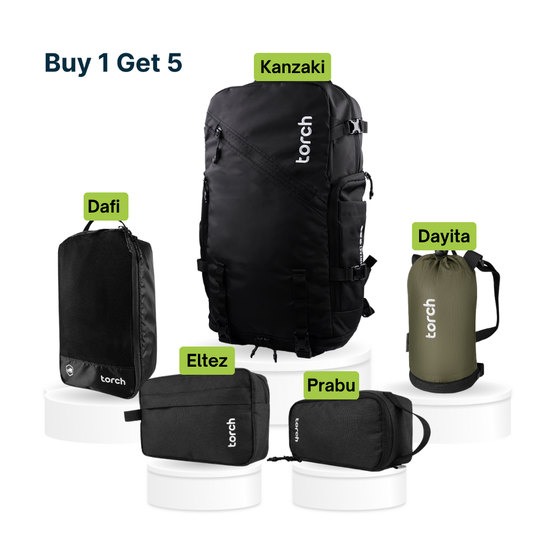 Paket Traveling - Kanzaki Light Travel Backpack