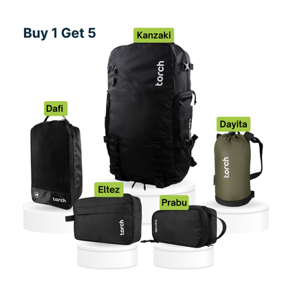 Paket Traveling - Kanzaki Light Travel Backpack