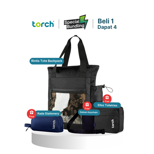 Paket School - Rintis Tote Backpack
