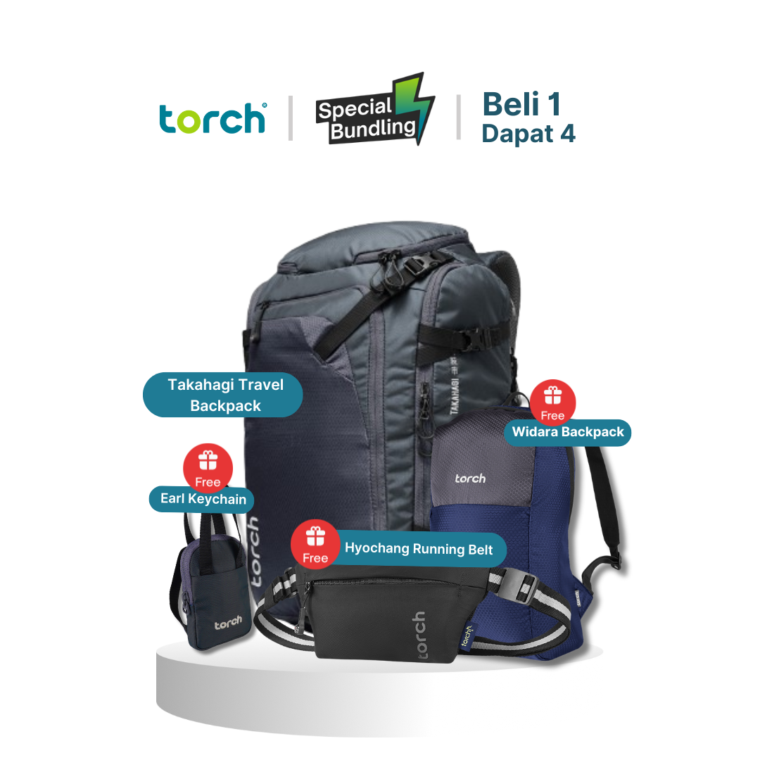 Paket Traveling - Takahagi Travel Backpack