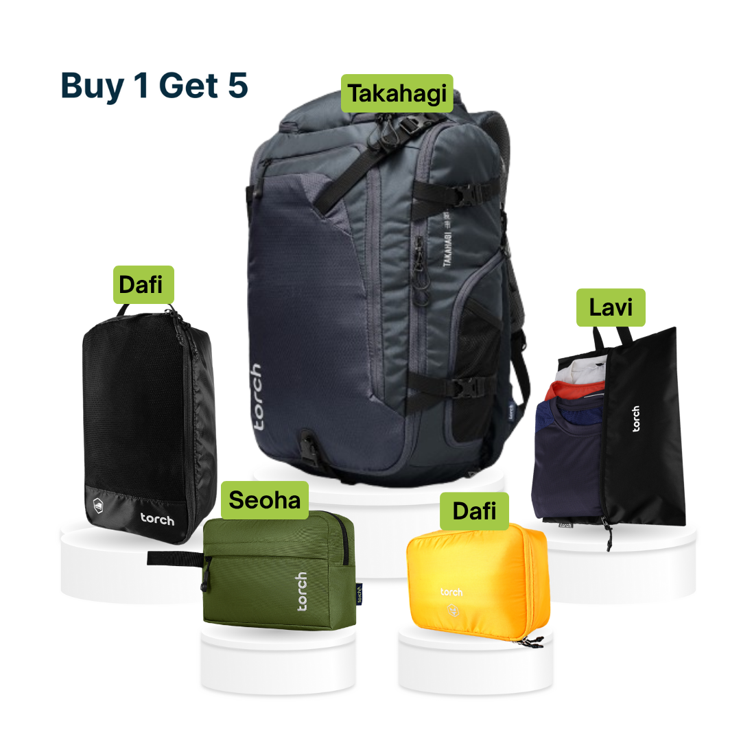 Paket Traveling - Takahagi Travel Backpack