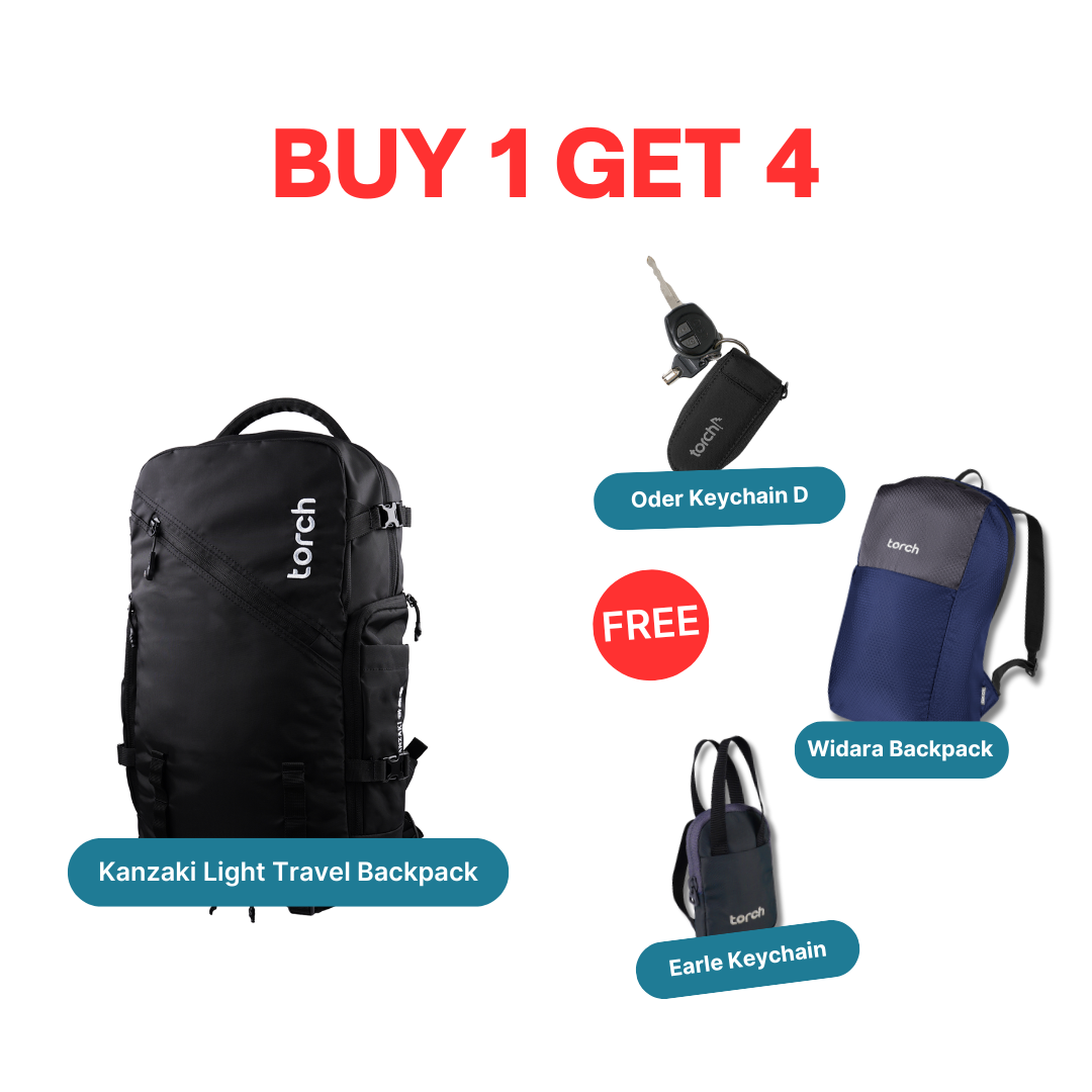 Paket Traveling - Kanzaki Light Travel Backpack