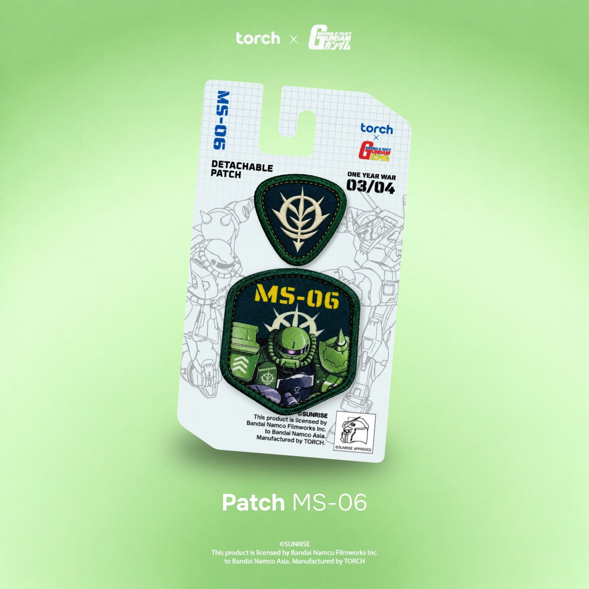 Zaku Organizer Set (Include Sticker Gundam)