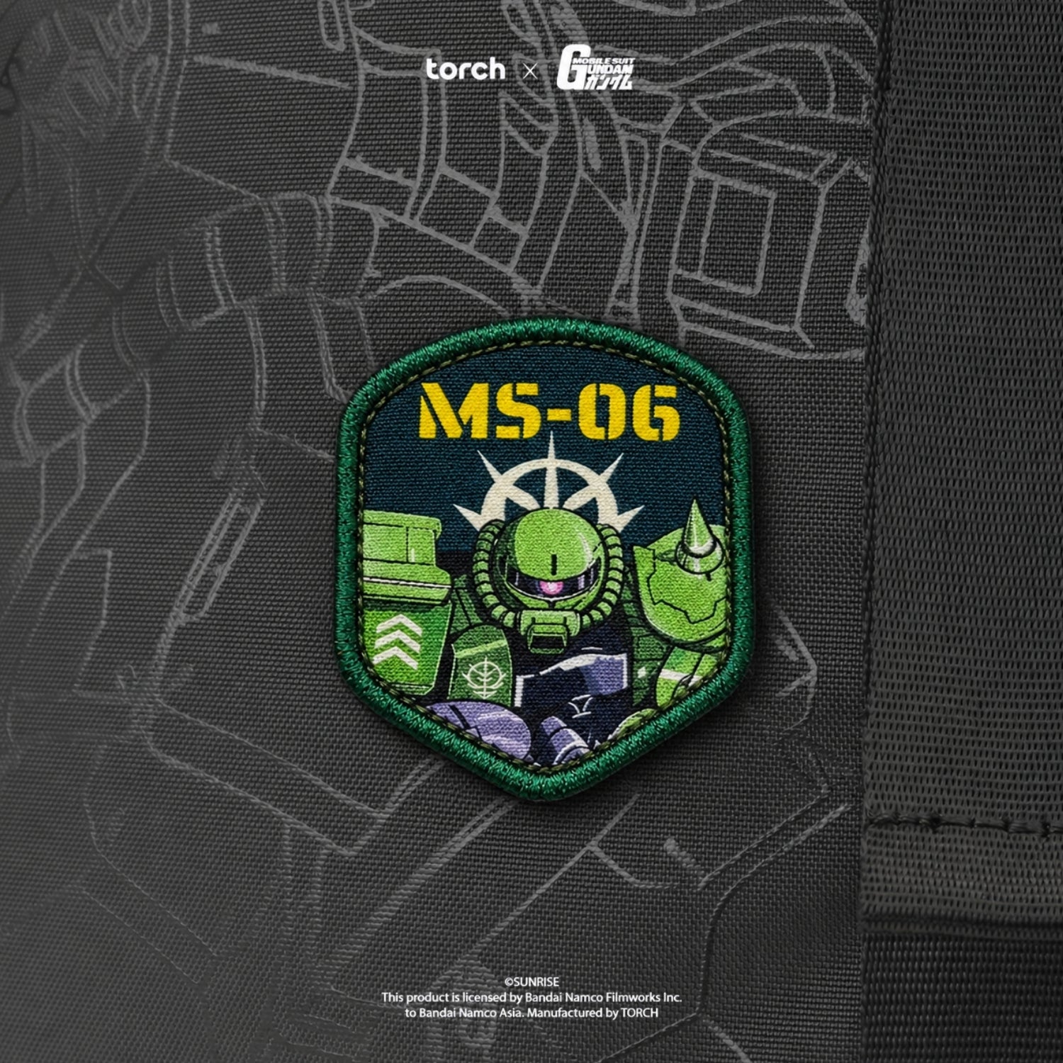 Zaku II Green Patch MS-06 (Include Sticker Gundam)