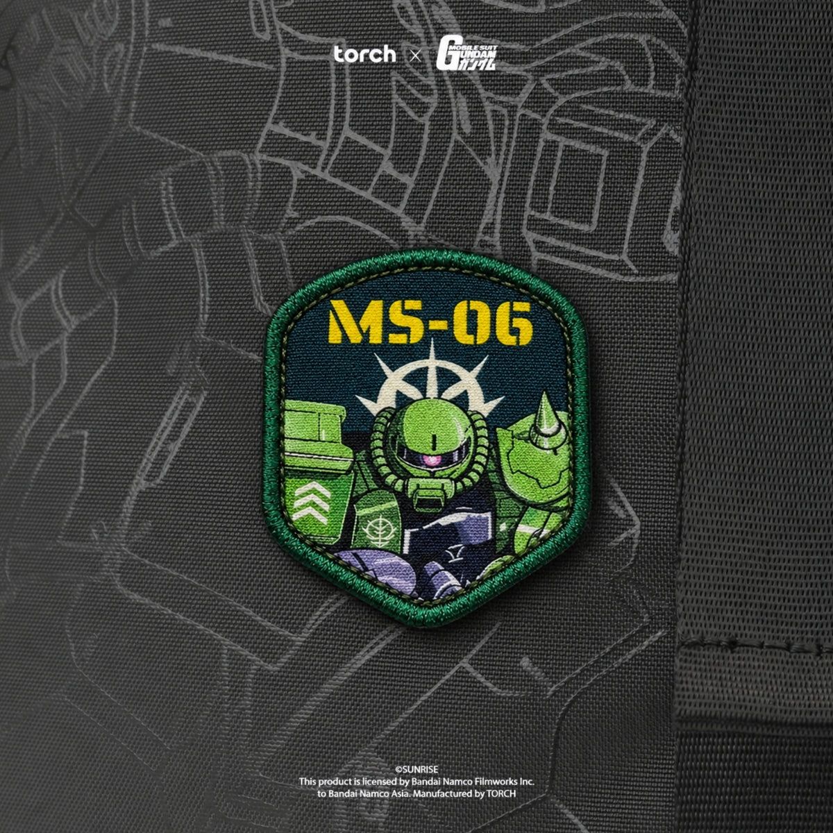 Zaku Green Patch MS-06 Zaku II (Include Sticker Gundam)