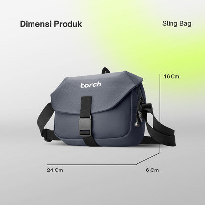 Ranggi Tas Selempang Daily Torch 2L