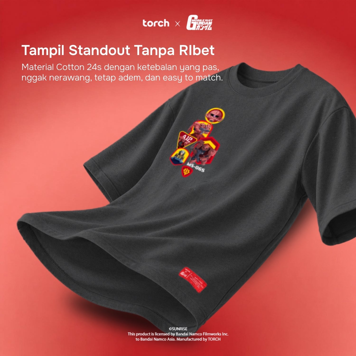 Recon T-Shirt (Include Sticker Gundam)