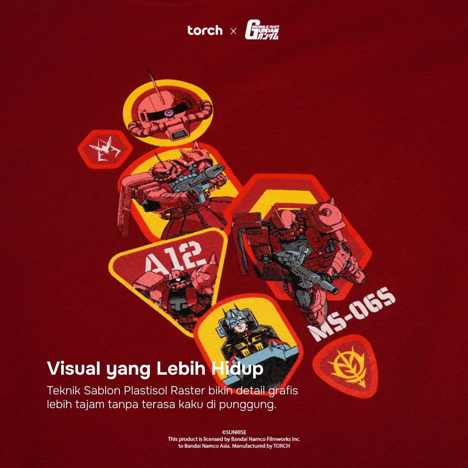 Recon T-Shirt (Include Sticker Gundam)