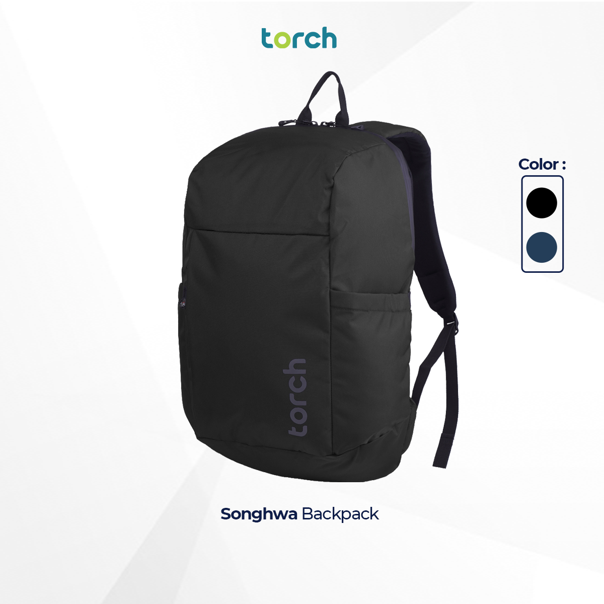 Songhwa Tas Ransel Sekolah Torch 19L Hitam