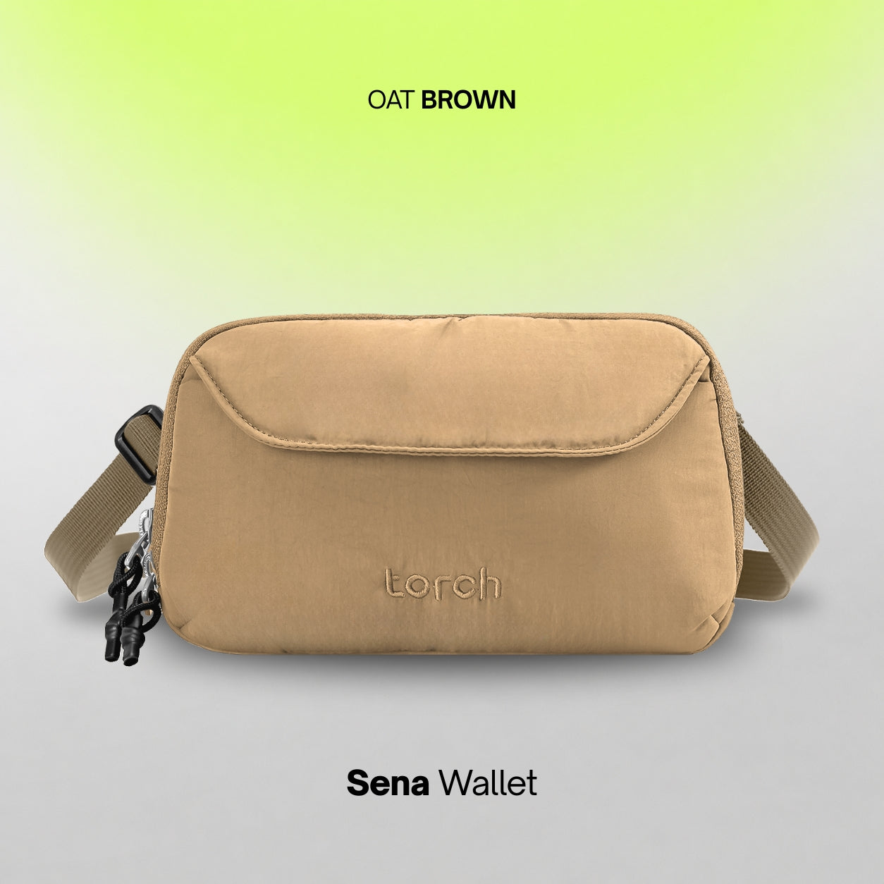 Sena Wallet Oat Brown