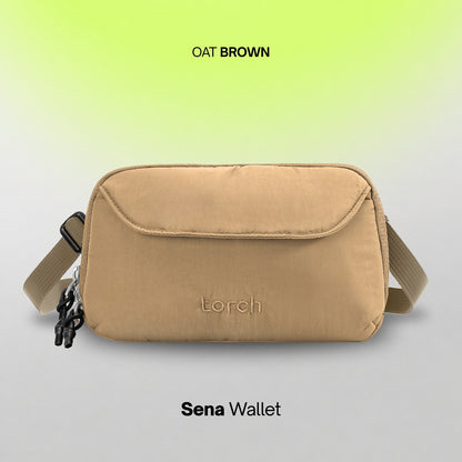 Sena Wallet Oat Brown