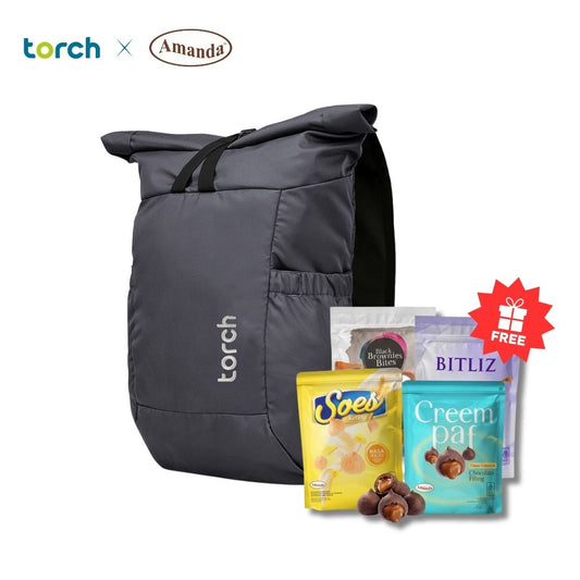 Paket MandaTori - Shiroi Foldable Backpack