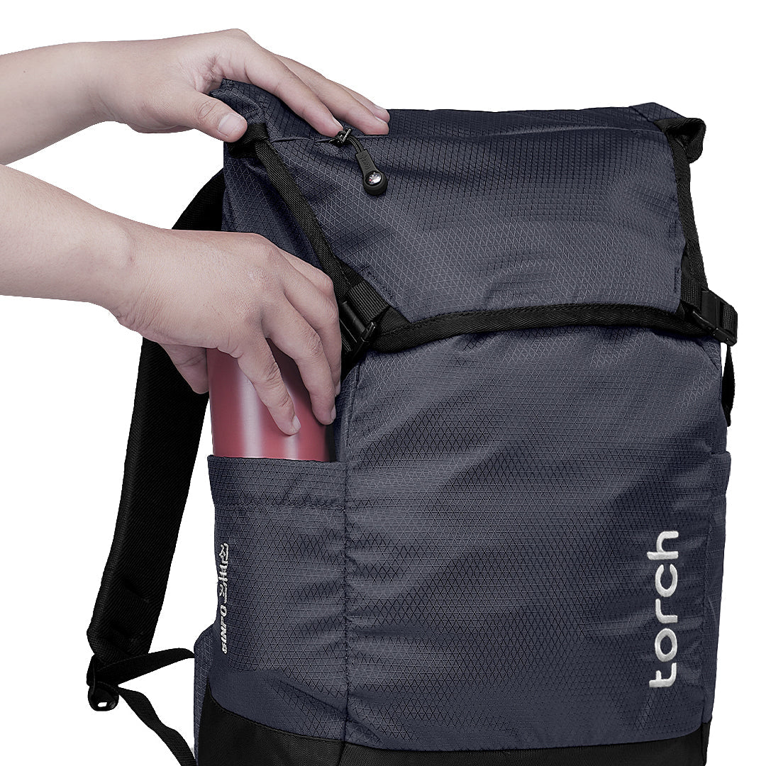 Sinpo Tas Ransel Sekolah Torch 20L Hitam