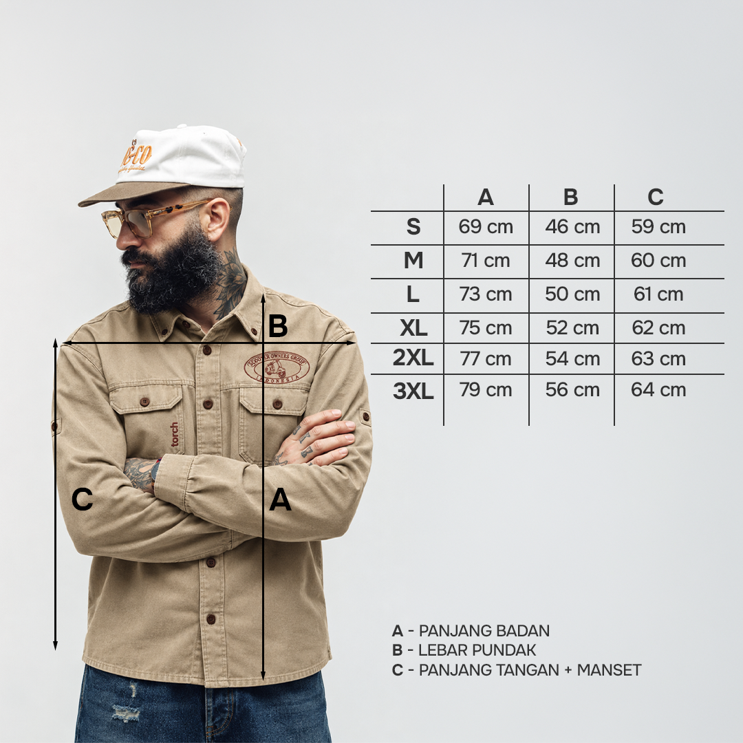 Kemeja Official Scooter Owner Club