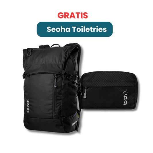 Paket GRATIS - Ishikari Backpack Gratis Seoha Toiletries