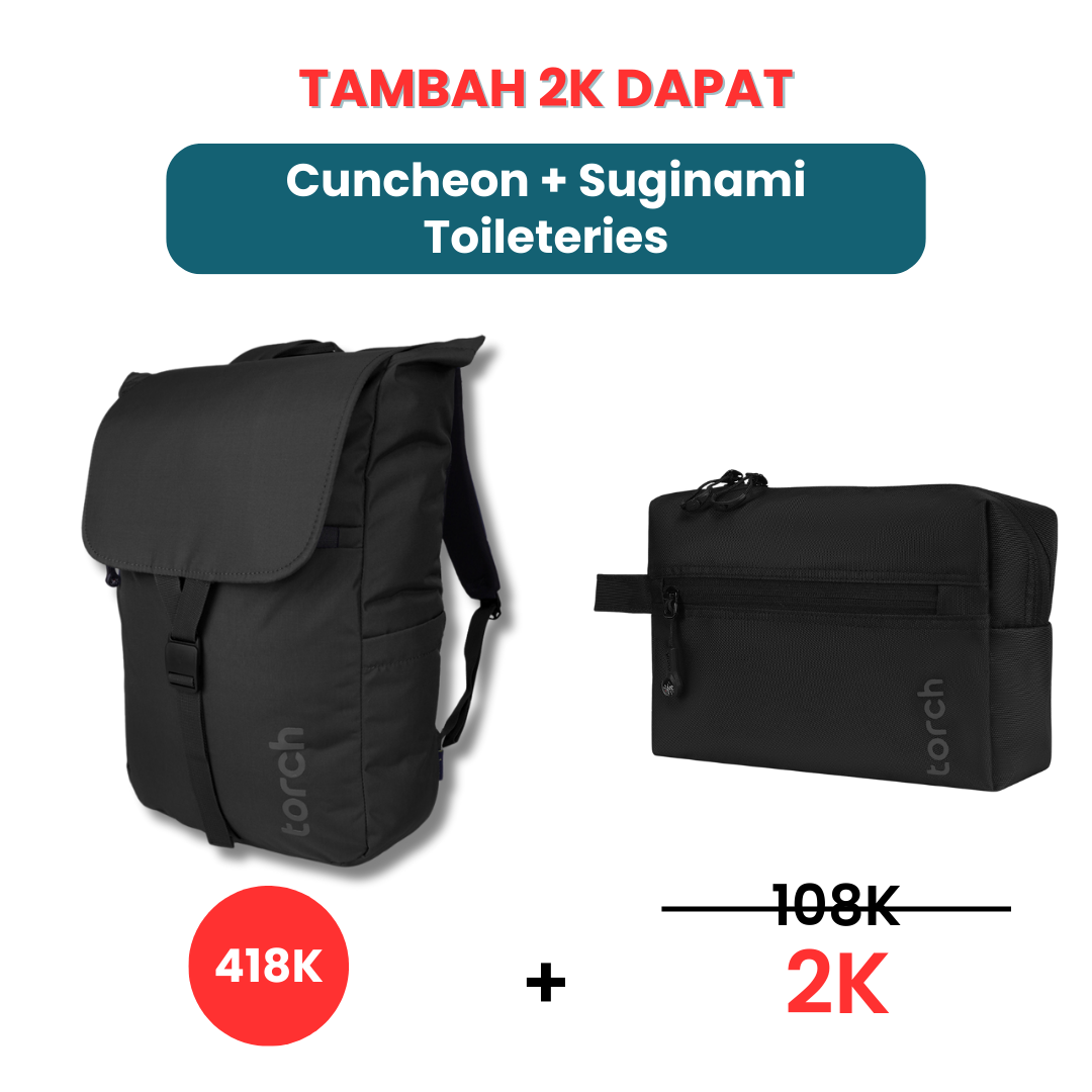 Tambah 2K Dapat Cuncheon Backpack + Suginami Toileteries