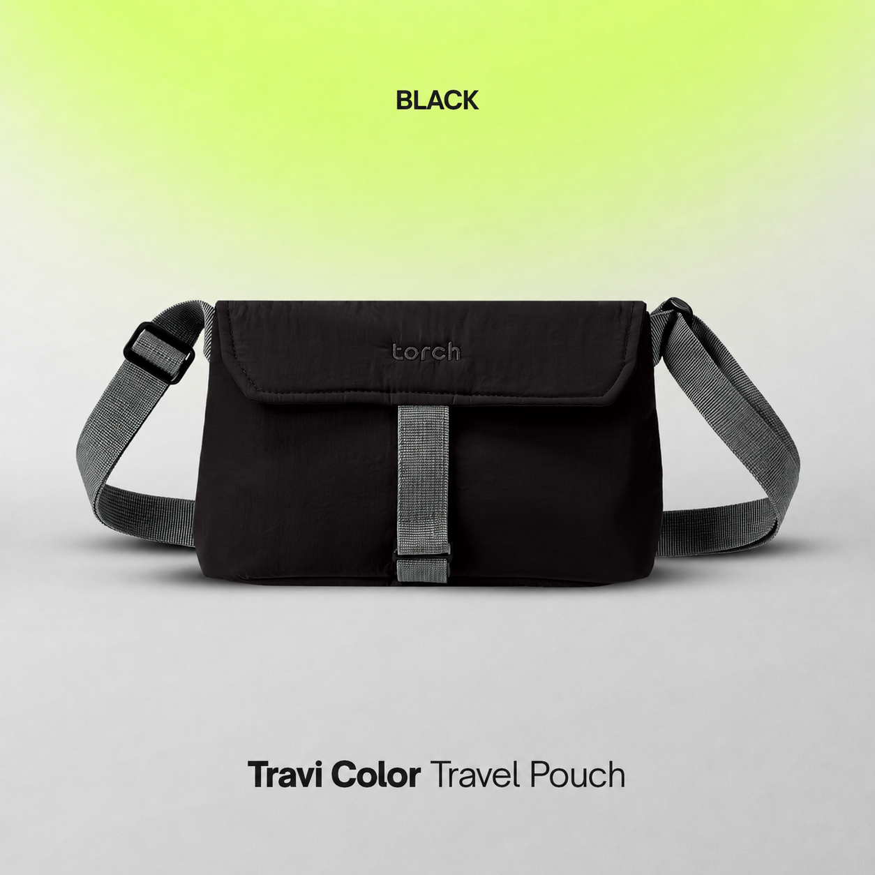 Travi Sling Bag Black