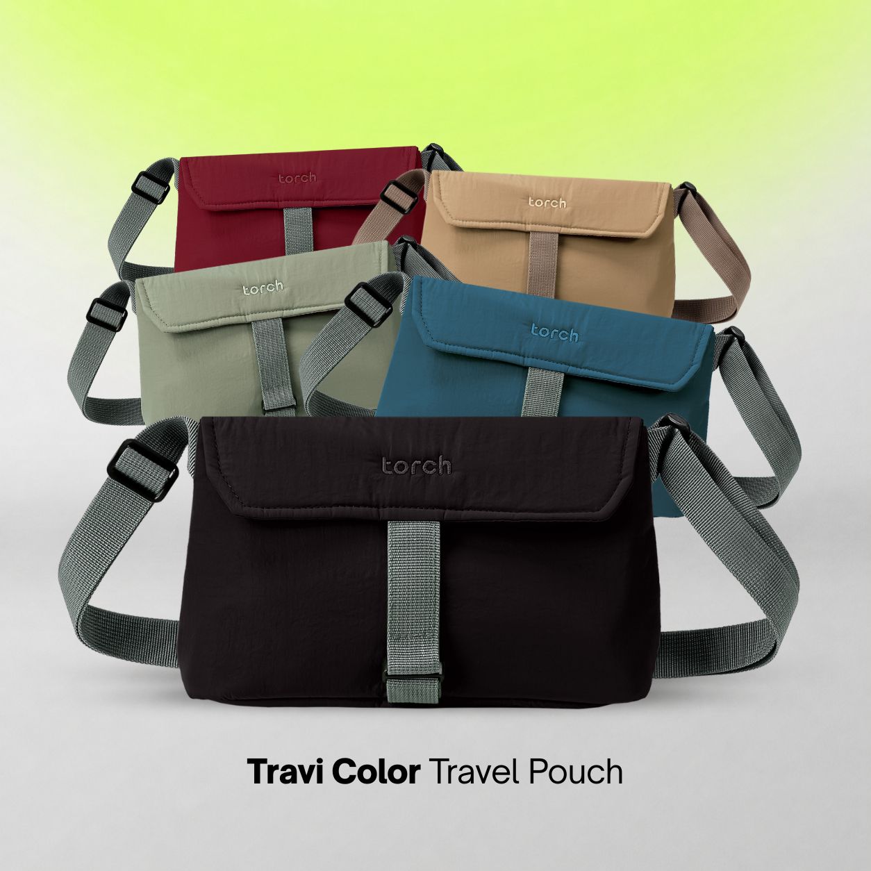Travi Sling Bag Sage Green