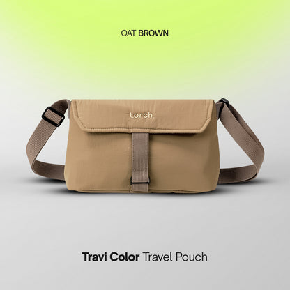 Travi Sling Bag Oat Brown