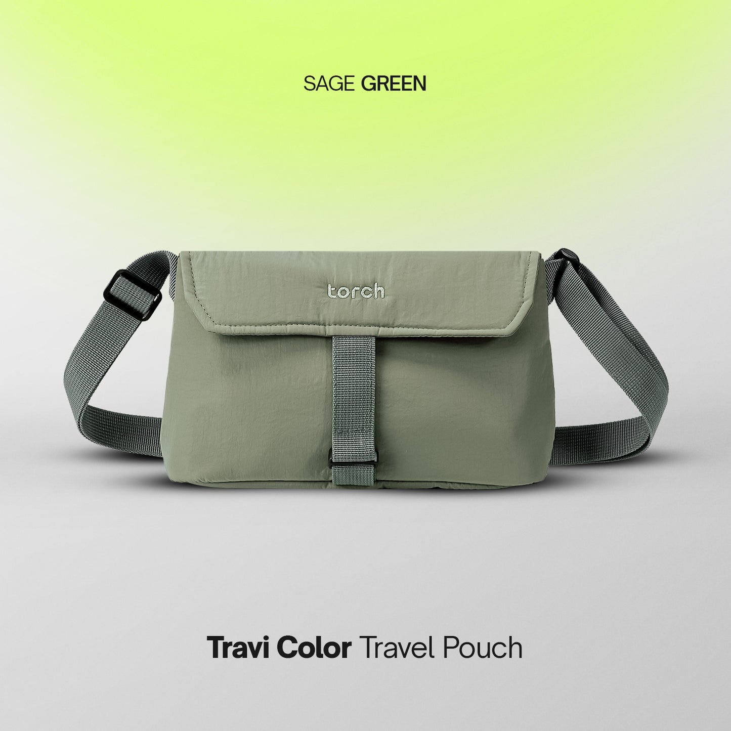 Travi Sling Bag Sage Green
