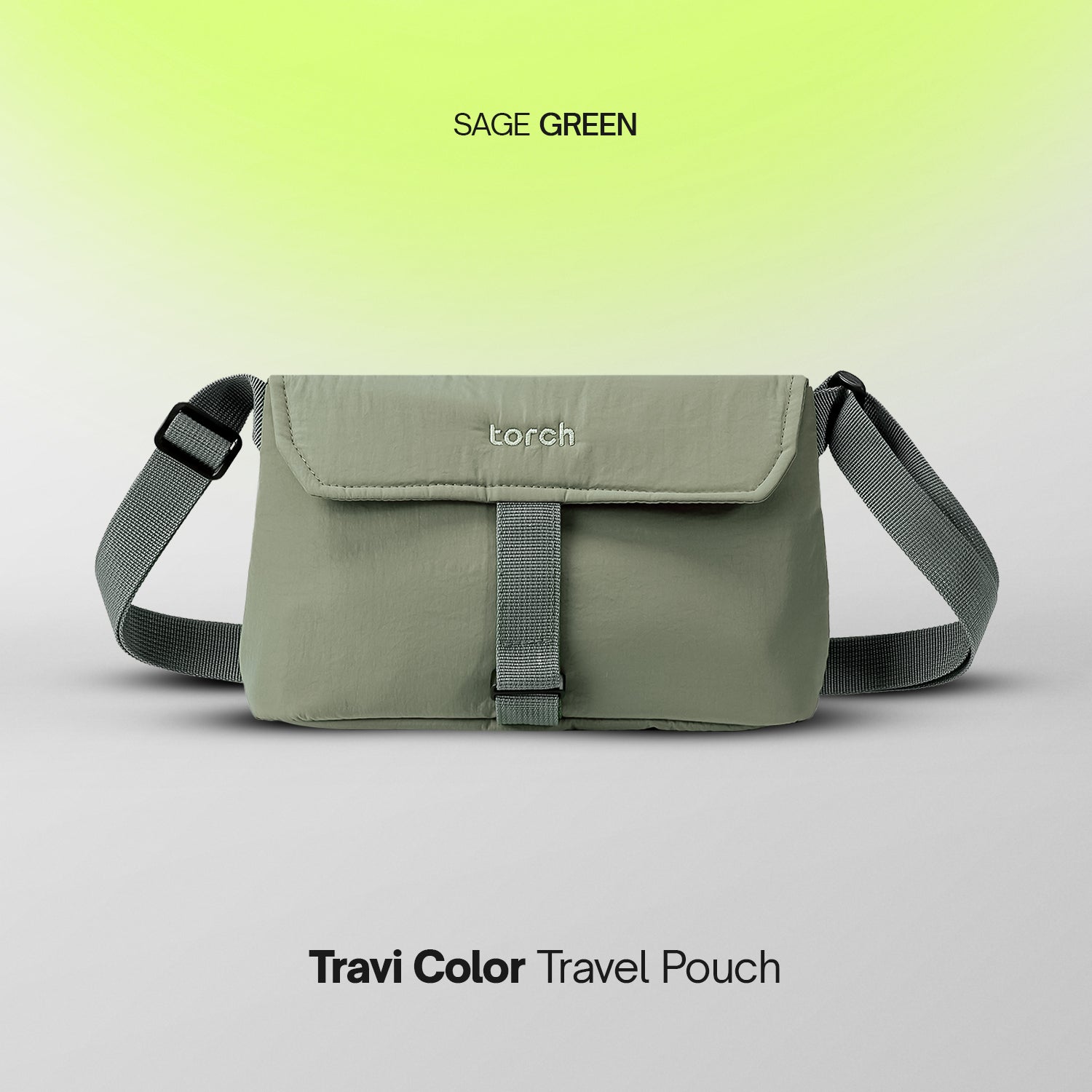 Travi Sling Bag Sage Green
