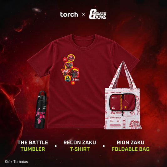 (3 Items + Sticker) Red Comet Pack
