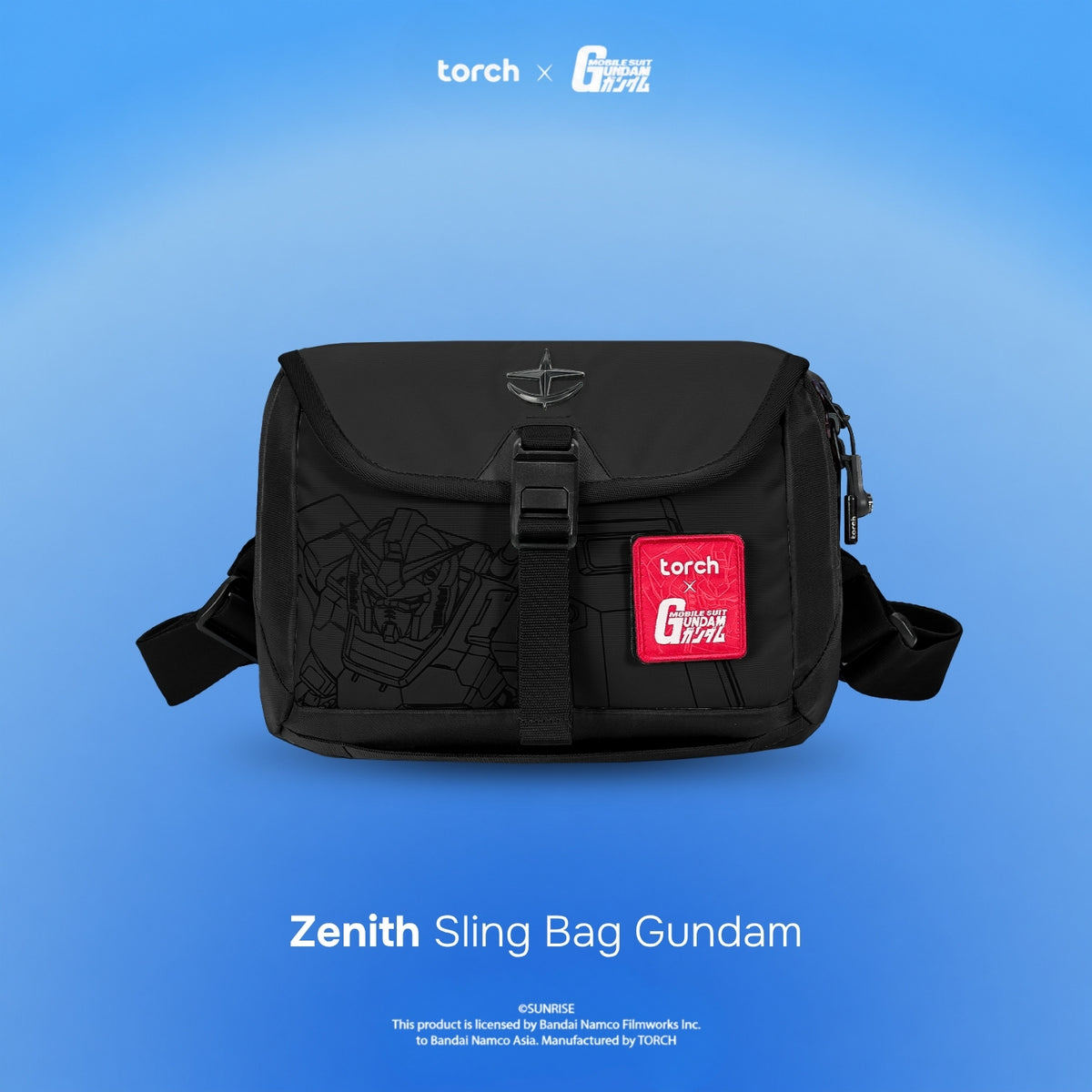 Zenith Sling Bag Gundam (Include Sticker Gundam)