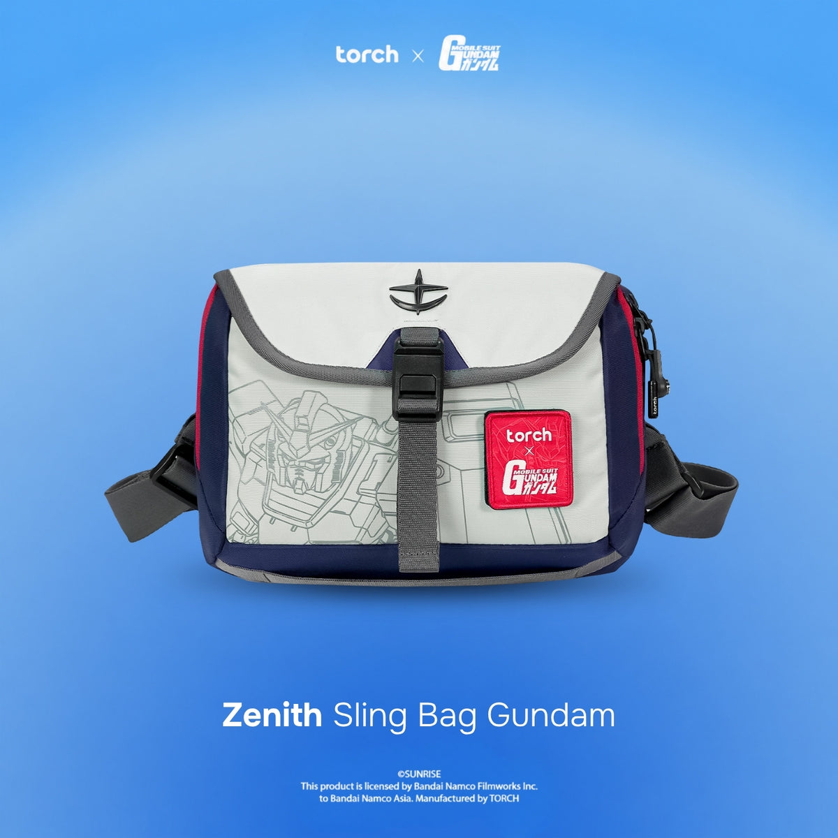Zenith Sling Bag Gundam (Include Sticker Gundam)