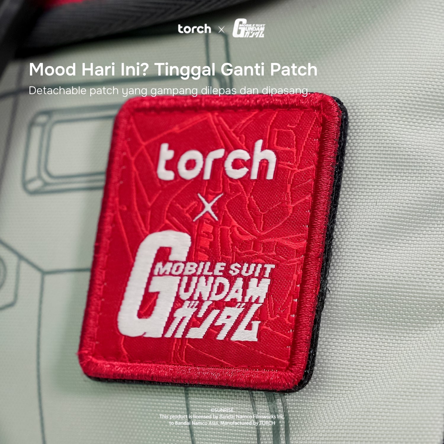 Zenith Sling Bag Gundam (Include Sticker Gundam)