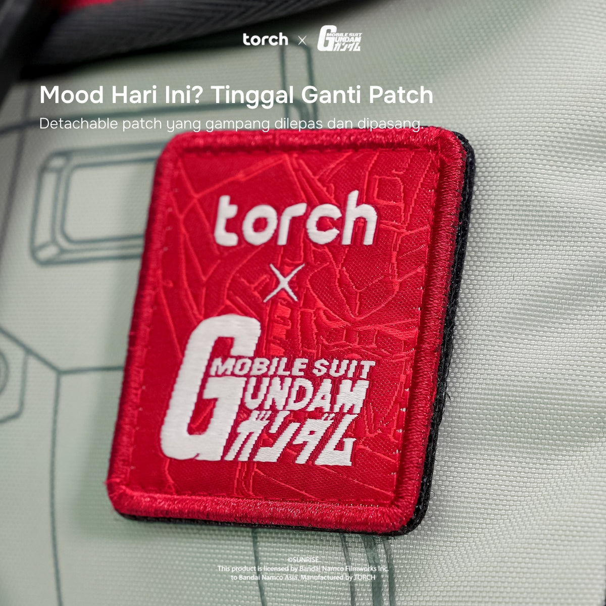 Zenith Sling Bag Gundam (Include Sticker Gundam)
