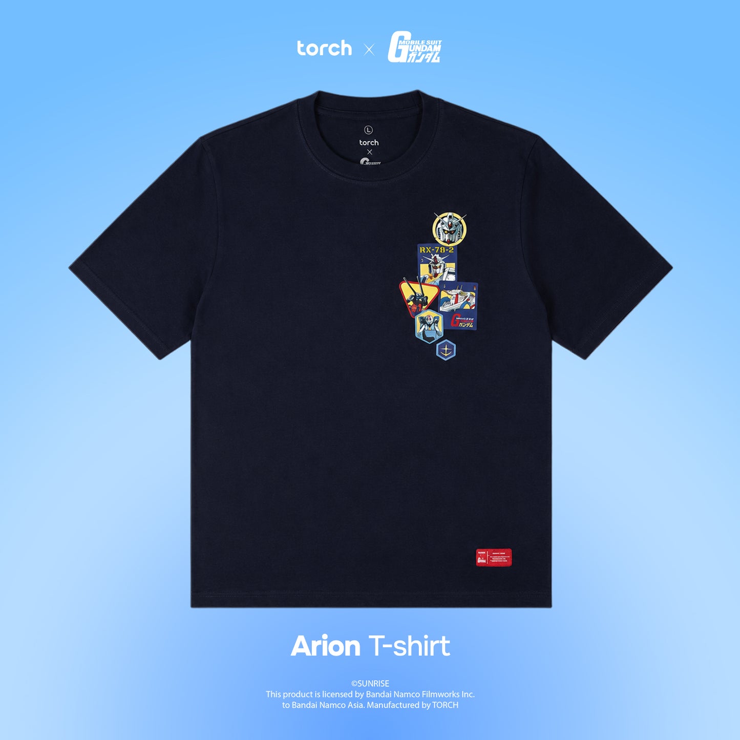 Arion Gundam T-Shirt (Include Sticker Gundam)